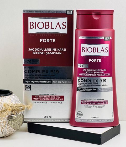 Şampun Bioblas Forte Complex B19, 360 ml — Bakı