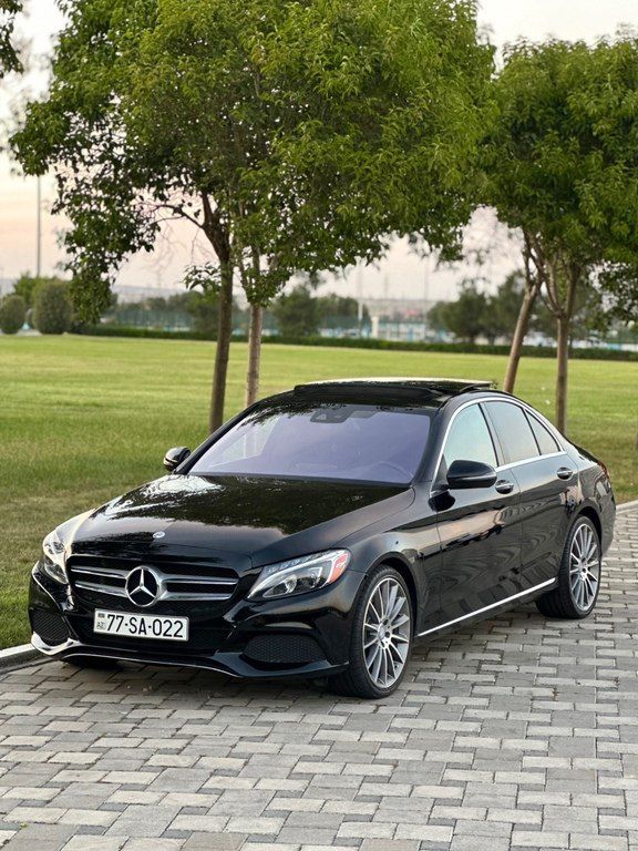 Mercedes C 300, 2.0 L, 2016 il, 171 000 km 77-SA-022 — Avtomobillər, Bakı (4)