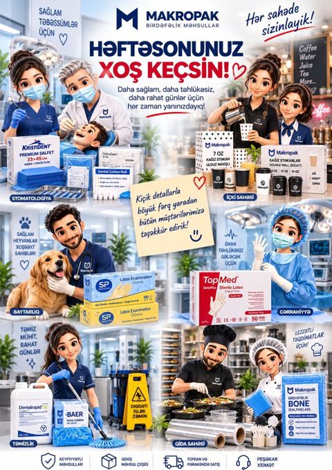 Həftəsonu birdəfəlik məhsul paketi — Avadanlıq icarəsi