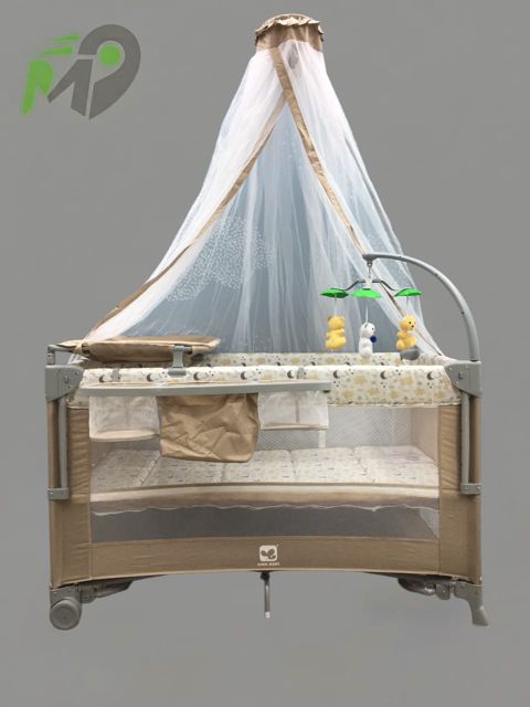 Manej-çarpayı Kidilo N-916202, bej, 120x82 sm — Bakı
