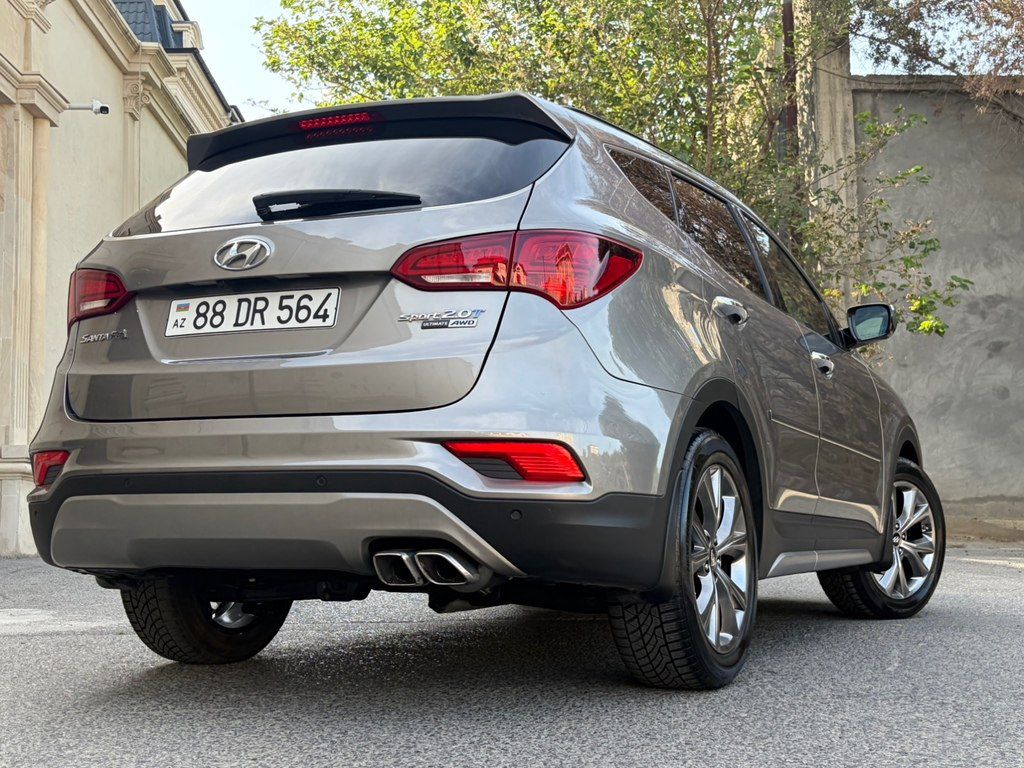 Hyundai Santa Fe, 2.0 L, 2017 il, 113 000 km 88-DR-564 — Avtomobillər, Bakı (3)