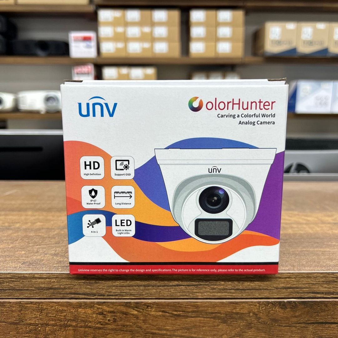 UNV ColorHunter 2MP Analog Kamera — Ağıllı ev və təhlükəsizlik, Bakı
