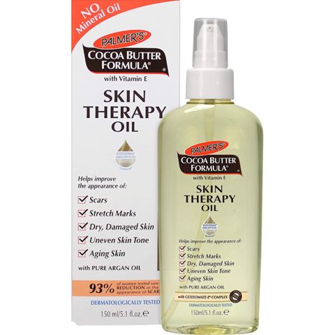 Üz və bədən üçün yağ Palmer's Cocoa Butter Formula Skin Therapy Oil with Vitamin E 150 ml — Bakı