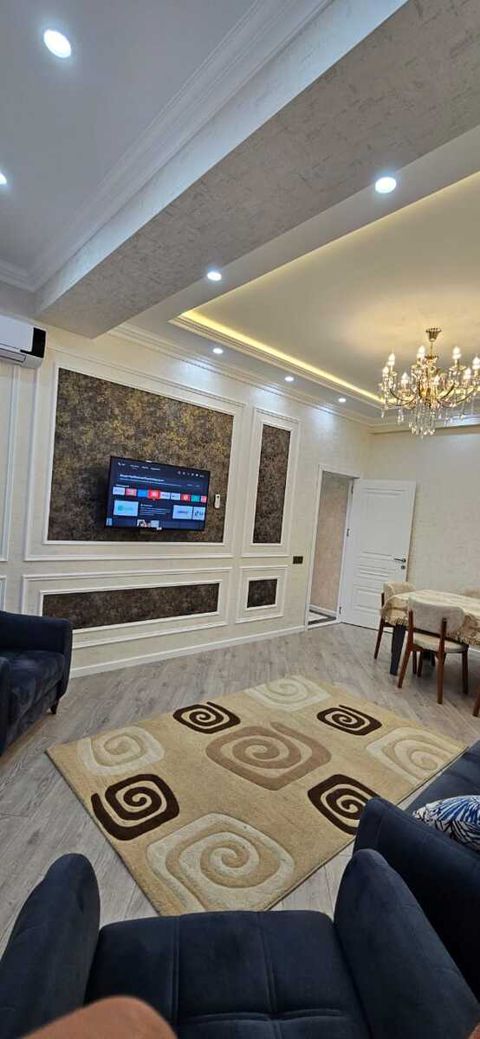 İcarəyə verilir 2 otaqlı yeni tikili 75 m² — Bakı