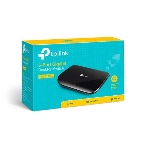TP-Link TL-SG1005D 5-Port Gigabit Desktop Switch — Bakı