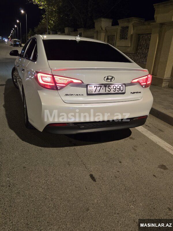 Hyundai Sonata, 2016 il 77-TS-990 — Avtomobillər, Bakı (2)