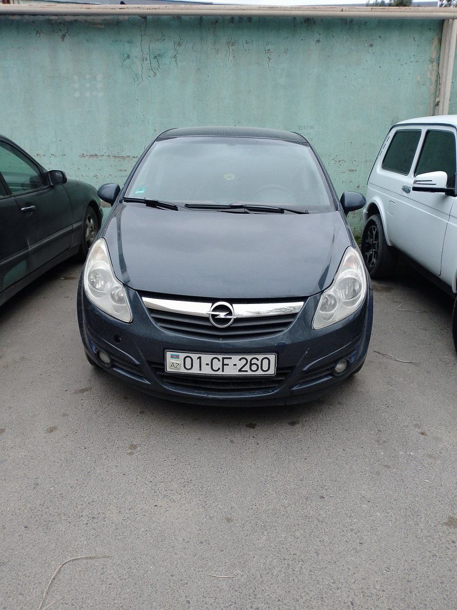 Opel Corsa, 2007 il 01-CF-260 — Avtomobillər, Sumqayıt