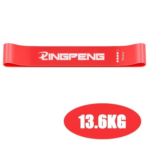 Elastik lent fitnes üçün Ringpeng Heavy, qırmızı — Bakı