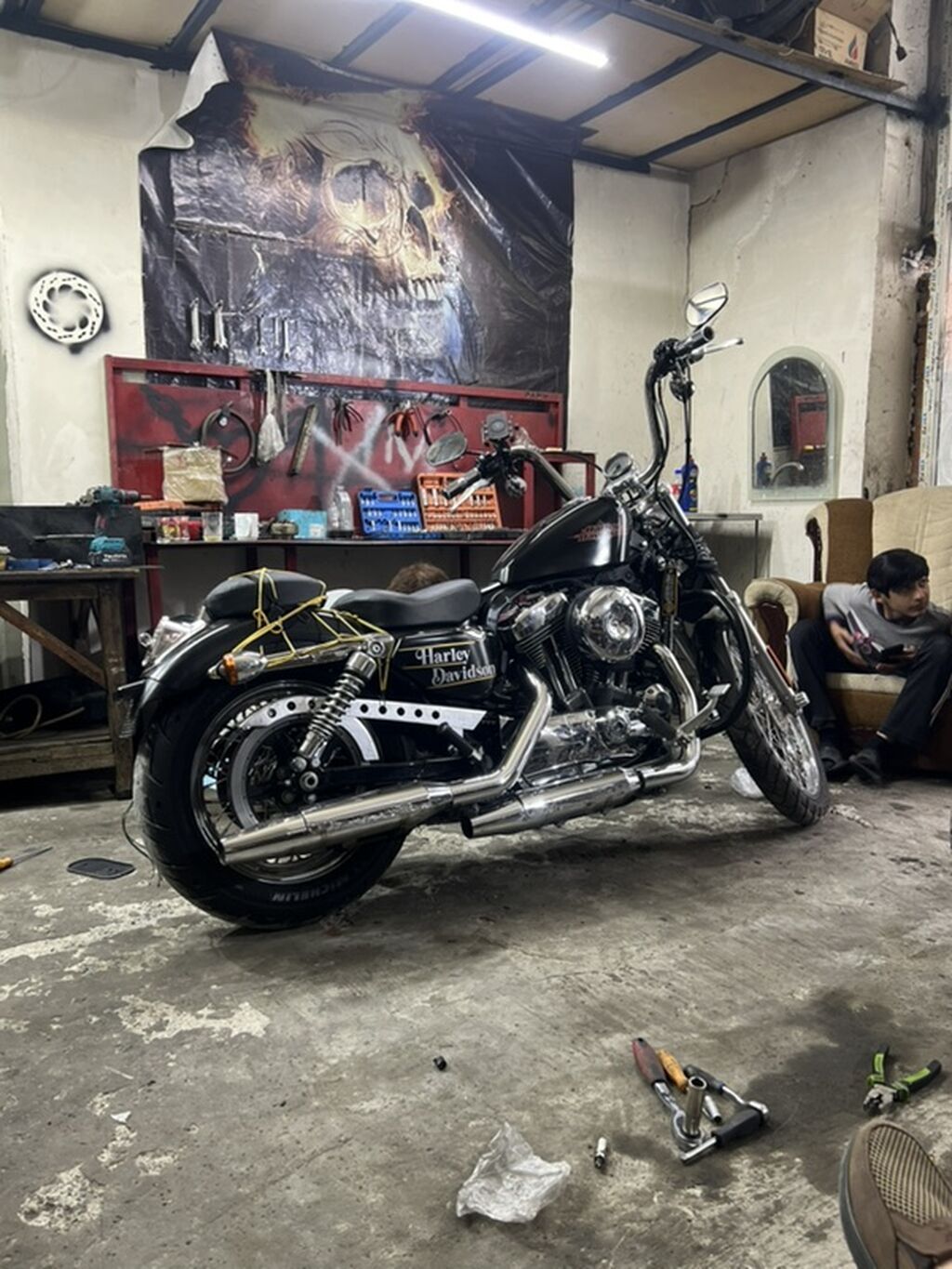 Harley Davidson - Sportster — Motosikletlər, Gəncə (3)