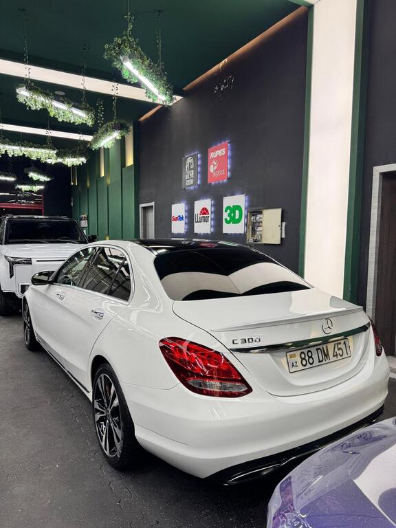 Mercedes C 300, 2.0 L, 2017 il, 103 000 km 88-DM-451 — Avtomobillər, Bakı (4)