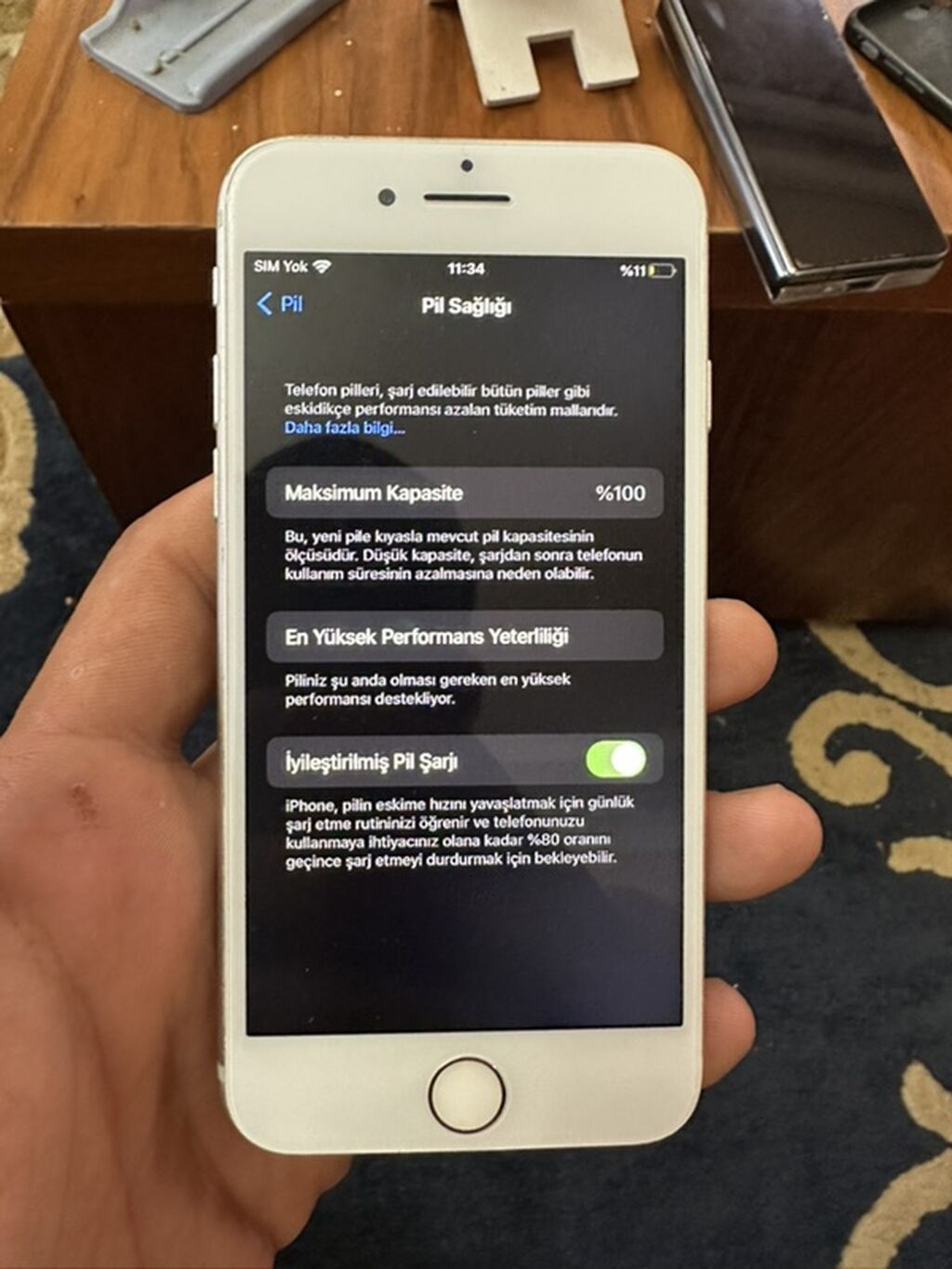 IPhone 7, Gümüşü, Barmaq izi — Apple iPhone, Bakı (3)