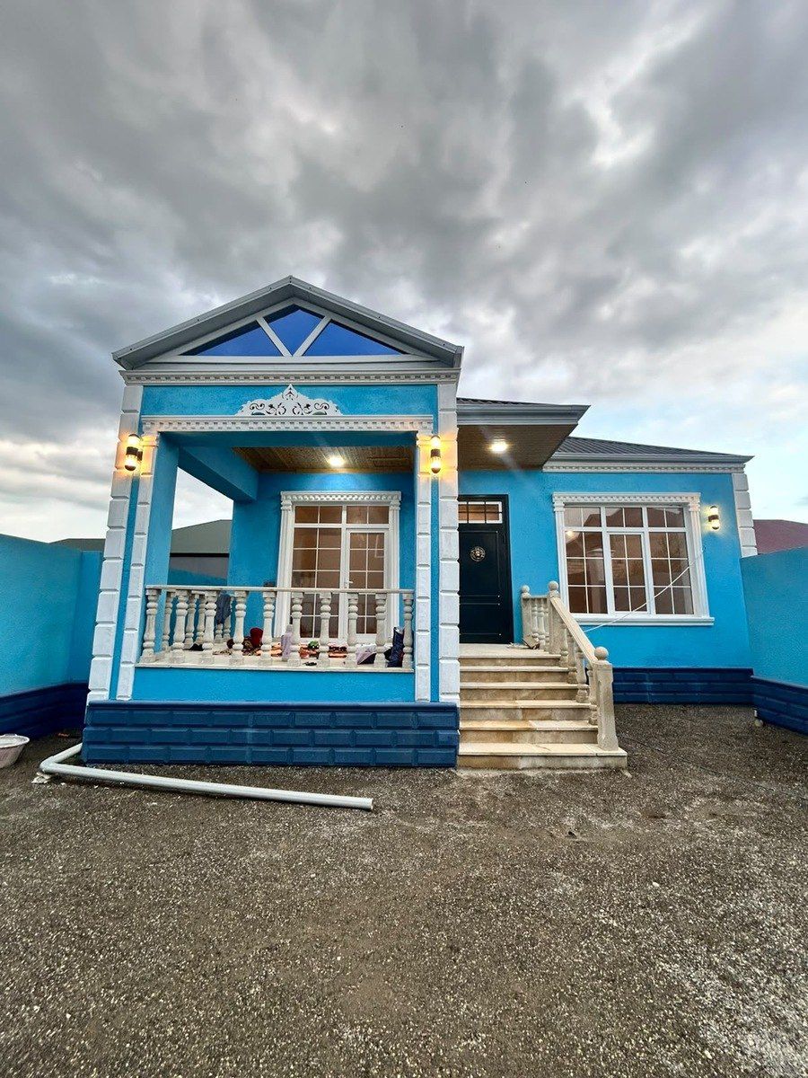 Satılır 3 otaqlı həyət evi/bağ evi 90 m² — Ev, villa, Bakı (2)