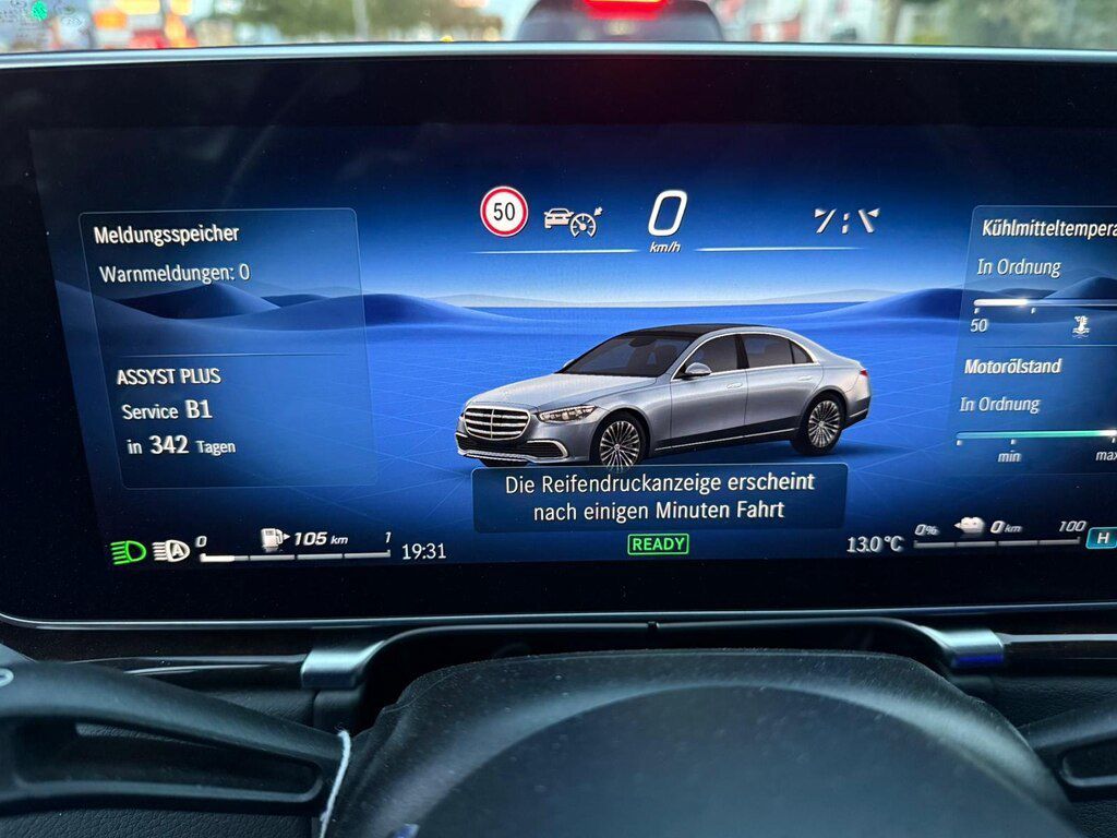 Mercedes S 580 e 4MATIC, 3.0 L, 28.6 kWh, 2022 il, 130 000 km — Avtomobillər, Bakı (11)