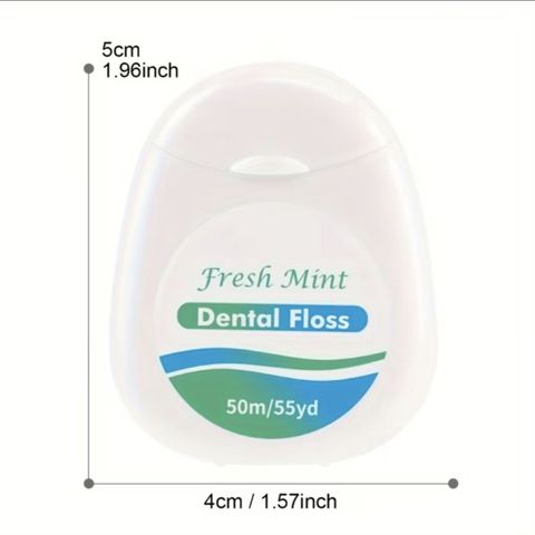 Məhsul: Dental Floss – Fresh Mint - Uzunluq: 50 m (55 yard) — Elektronik