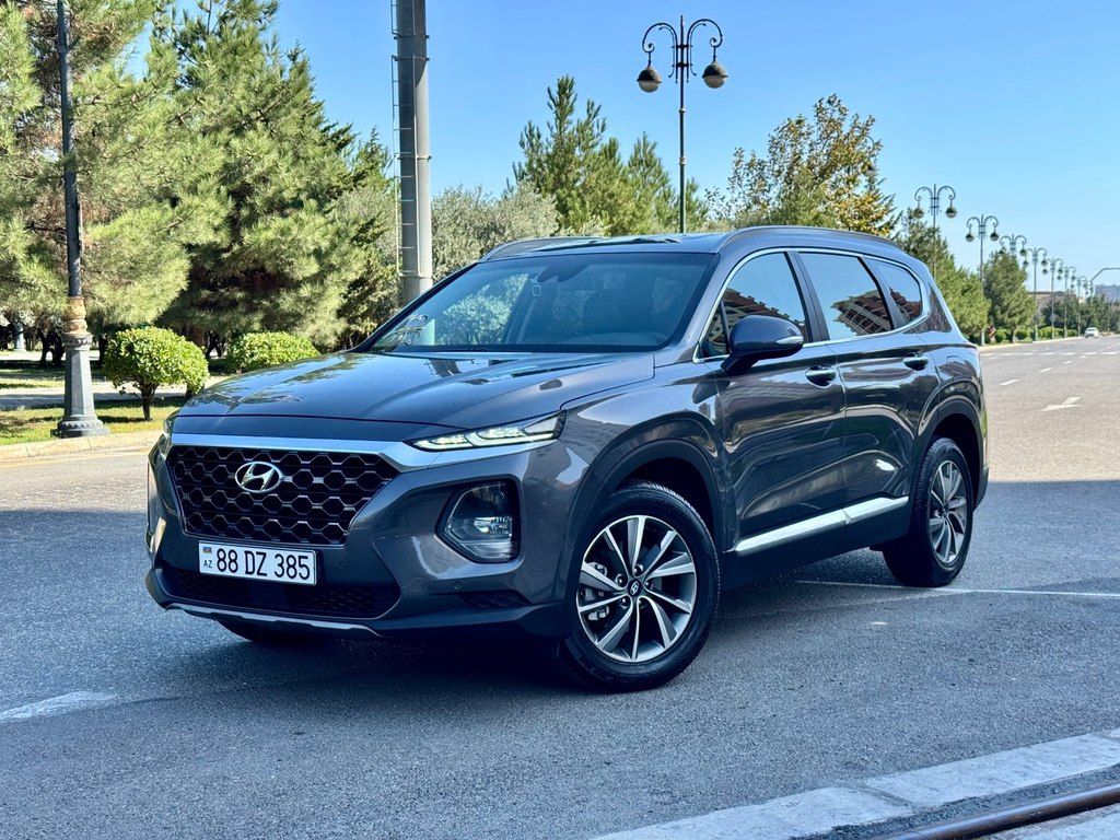 Hyundai Santa Fe, 2.0 L, 2020 il, 123 000 km 88-DZ-385 — Avtomobillər, Bakı (2)
