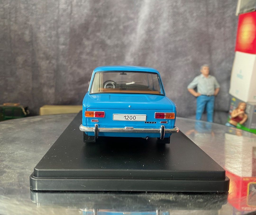 Коллекционная модель VAZ-2101 Lada 1200 blue 1970 — Kolleksiyalar, Bakı (12)