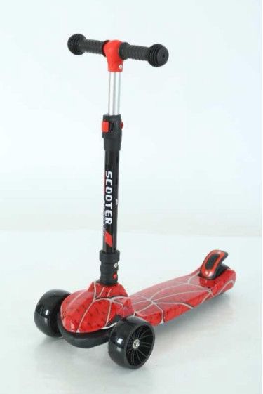Uşaqlar üçün samokat XW-108, qatlanan, qırmızı — Bakı