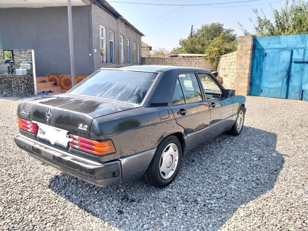 Mercedes 190, 2.0 L, 1991 il, 165 750 km — Avtomobillər, Bərdə (12)