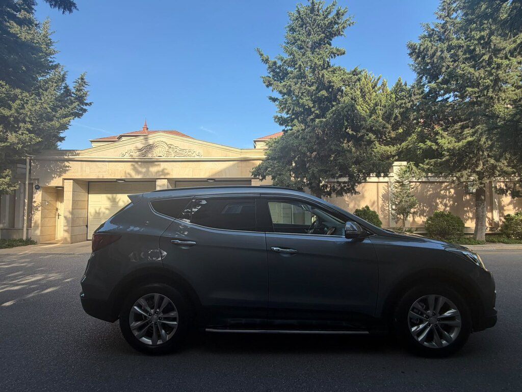 Hyundai Santa Fe, 2.0 L, 2017 il, 148 000 km — Avtomobillər, Bakı (8)