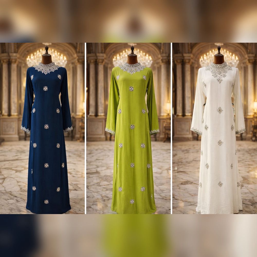 Qadınlar üçün dini geyim 2418493, krem, şifon, ölçü One size — Mallar, Bakı (2)
