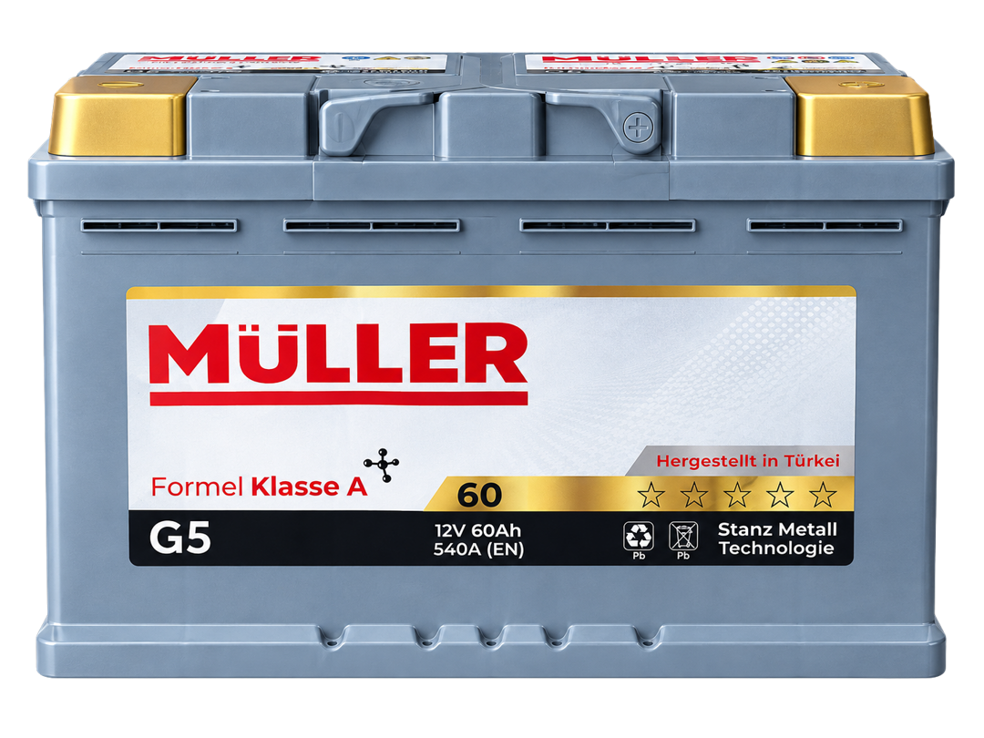 Müller 60 ah - 540 sae — Akkumulyatorlar, Bakı