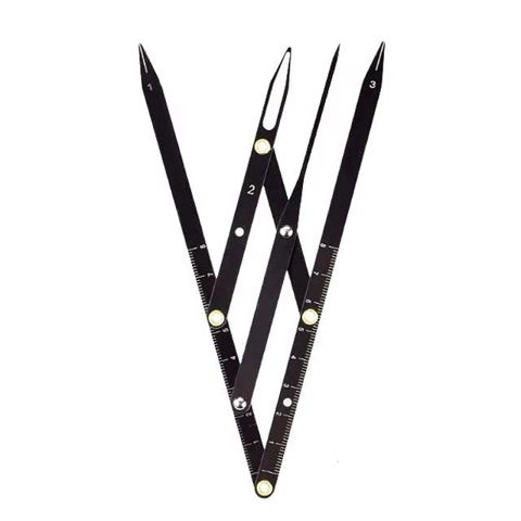 Xətkeş qaş və dodaqlar üçün 7984, metal, qara — Bakı
