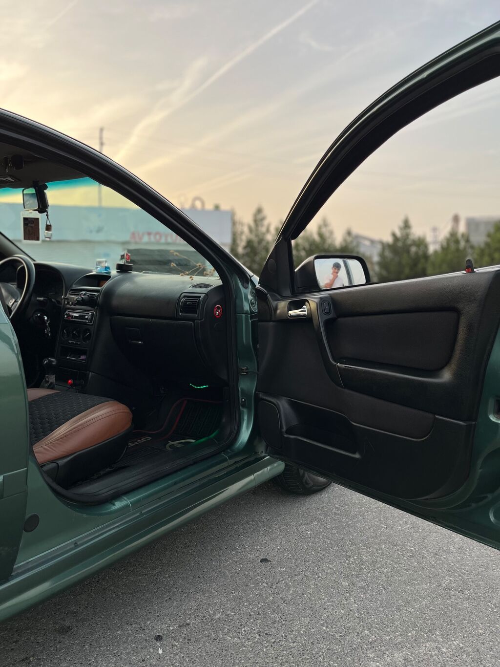 Opel Astra G sedanı - Kuzov: 4 qapılı sedan, tünd yaşıl rəng 99-KS-640 — Avtomobillər, Sumqayıt (7)
