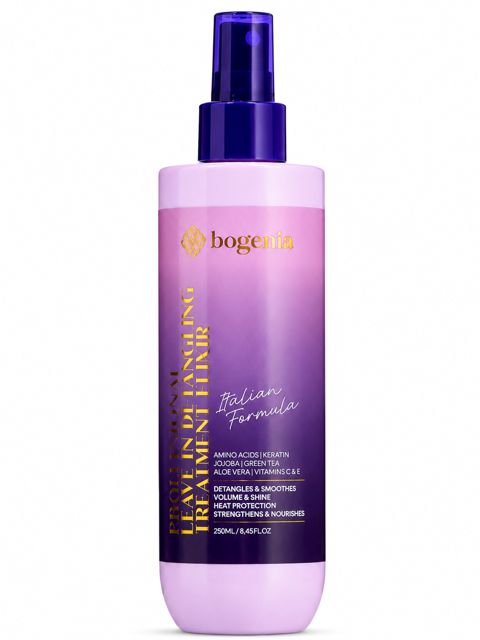 Sprey saçlar üçün Bogenia Professional Leave-In Detangling Treatment Elixir, 250 ml — Bakı