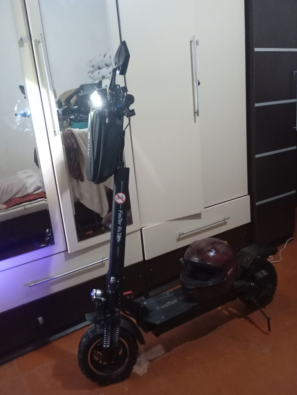 Elektrik skuter – FaSTer Rs7 Xüsusiyyətlər: - Güclü elektrik skuter — Skuterlər, Digah (4)