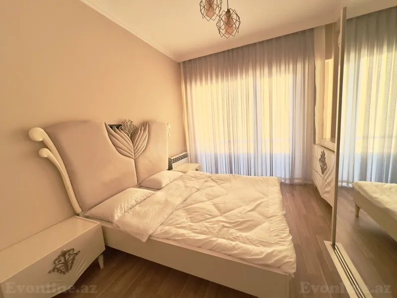 Kirayə verilir 4 otaqlı Mənzil Yeni tikili 172 m² Bakı, Binəqədi r., Avtovağzal m — Mənzil, Bakı (6)