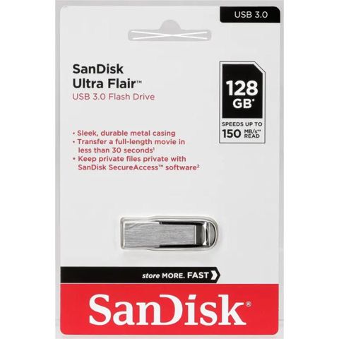 USB flaş "Sandisk Ultra Flair 128 GB (SDCZ73-128G-G46)" — Bakı