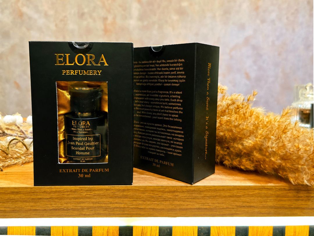 Elora Perfumery Scandal Pour Homme kişilər üçün Extrait De Parfum 30 ml — Mallar, Bakı