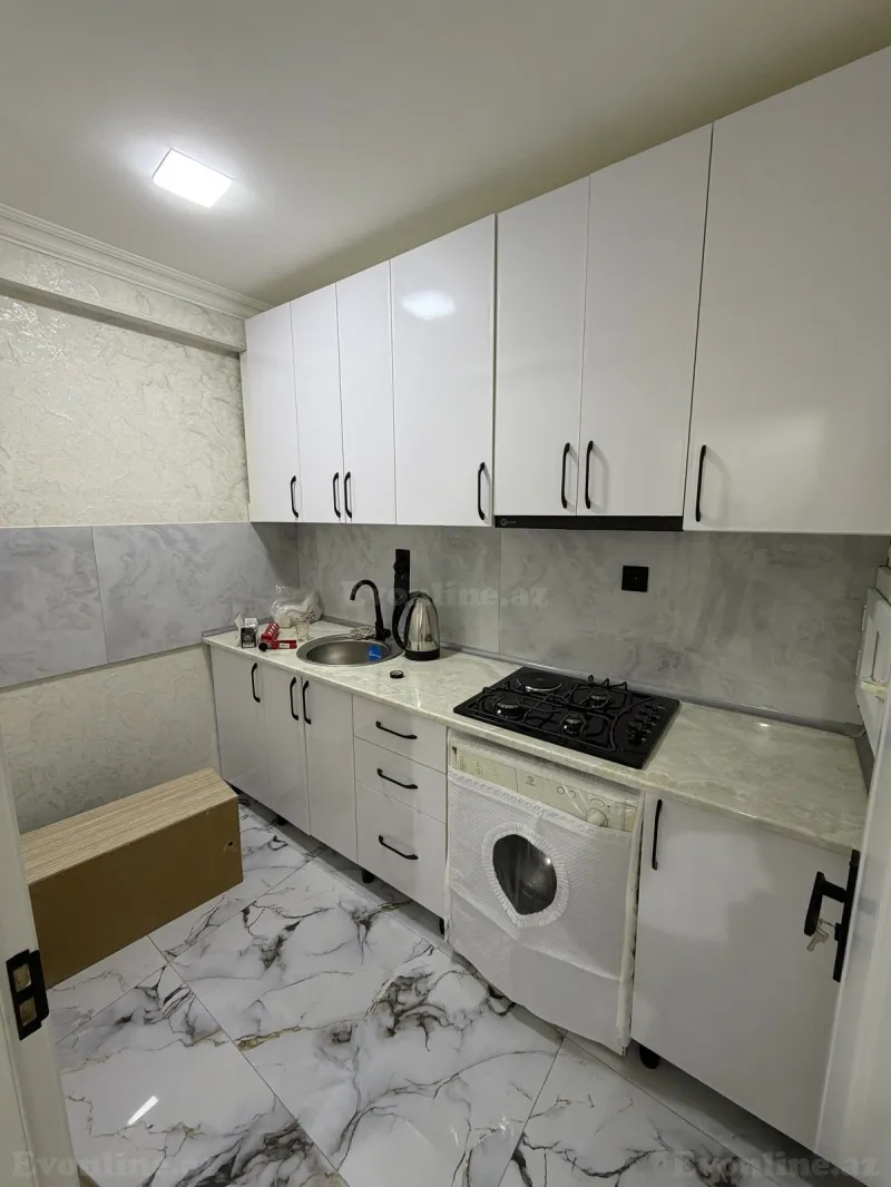 Satılır 2 otaqlı Mənzil Yeni tikili 62 m² Bakı, Yasamal r., İnşaatçılar m., Yeni Yasamal — Mənzil, Bakı (7)