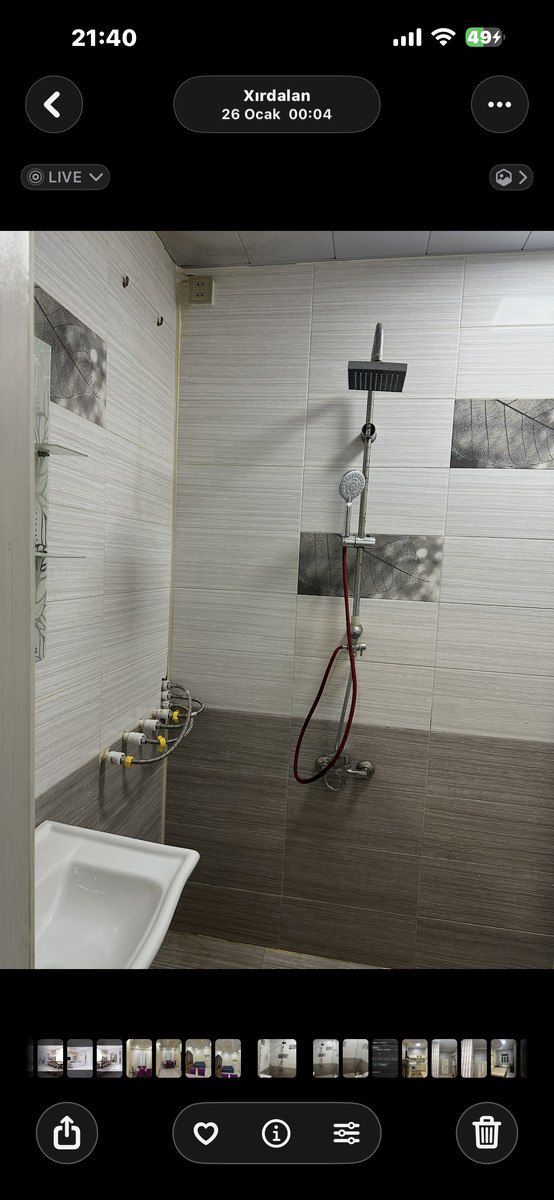 2-otaqlı yeni tikili kirayə verilir, Xırdalan ş., 50 m² — Mənzil, Bakı (7)