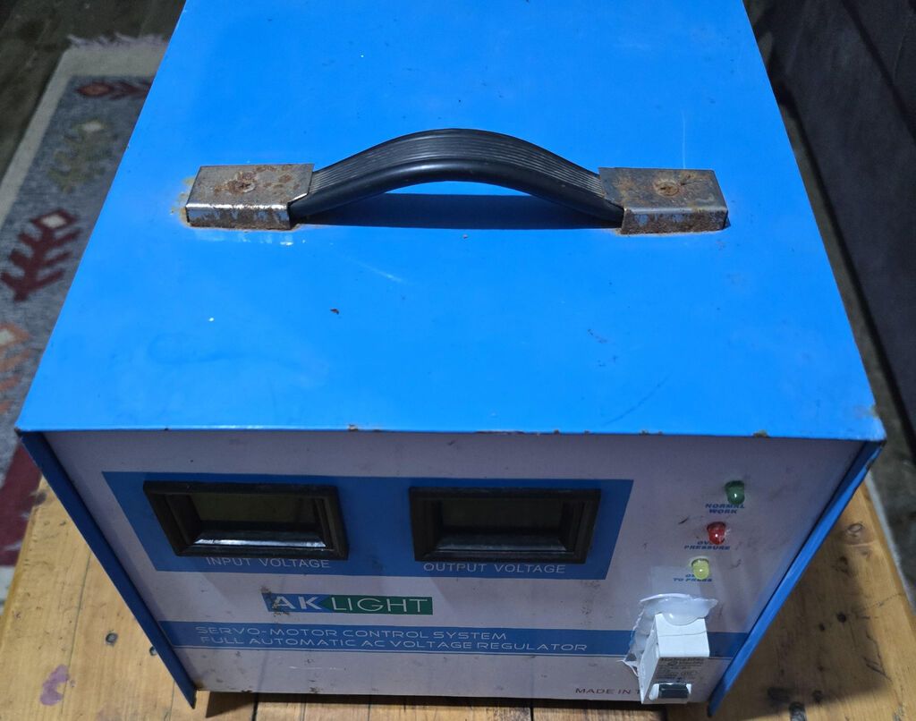 Aklıght servo-motor idarəetməli tam avtomatik AC gərginlik — Gərginlik stabilizatoru, Bakı (6)