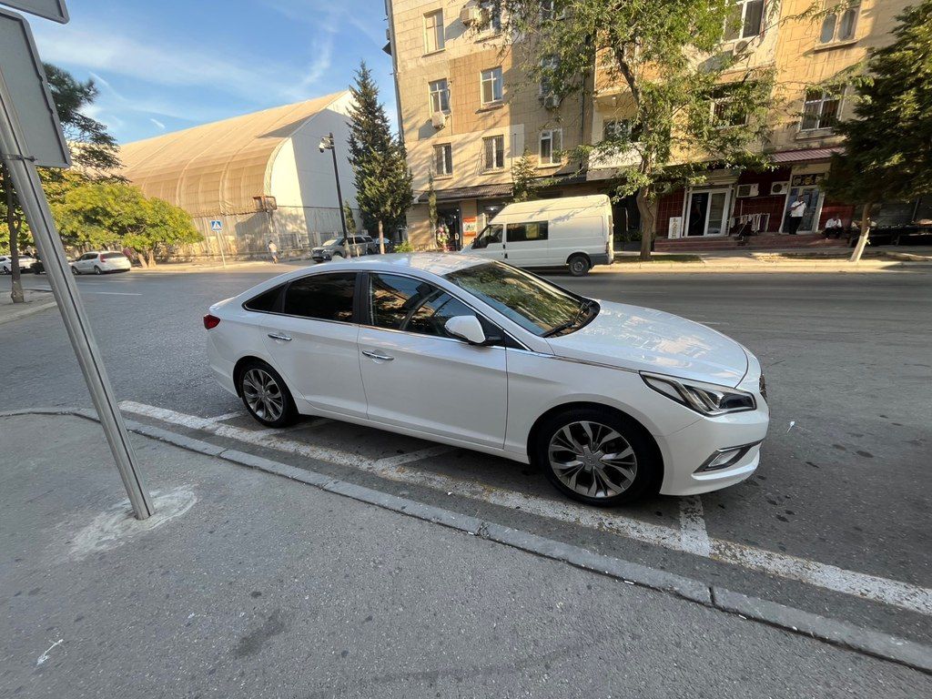 Hyundai Sonata, 2.0 L, 2015 il, 185 000 km 77-LS-709 — Avtomobillər, Bakı (3)