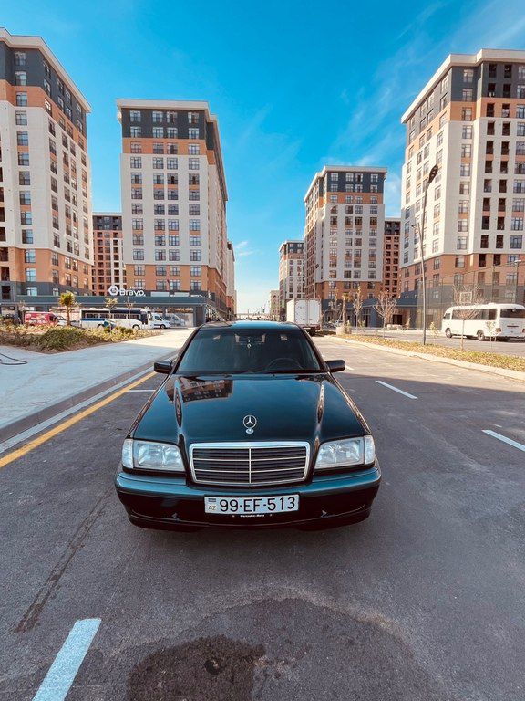 Mercedes C 200, 2.0 L, 1998 il, 227 000 km 99-EF-513 — Avtomobillər, Bakı