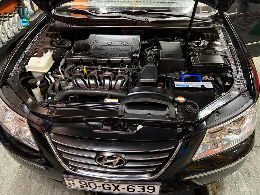 Hyundai Sonata, 2.0 L, 2009 il, 77 000 km 90-GX-639 — Avtomobillər, Bakı (9)
