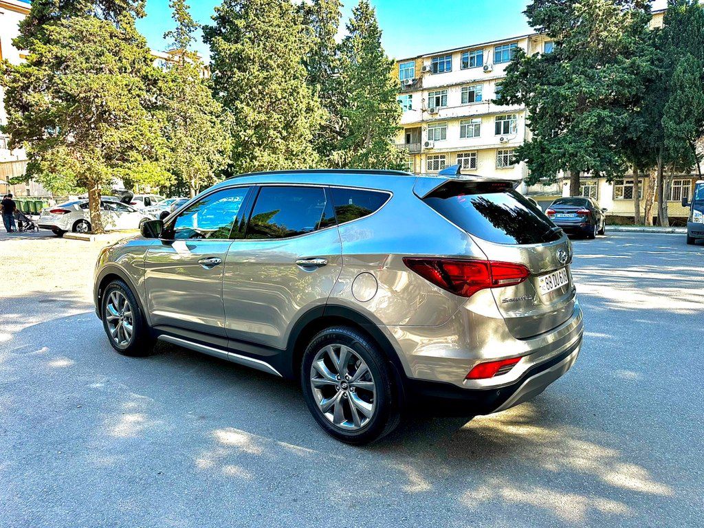 Hyundai Santa Fe, 2.0 L, 2017 il, 118 000 km 88-DU-618 — Avtomobillər, Bakı (10)