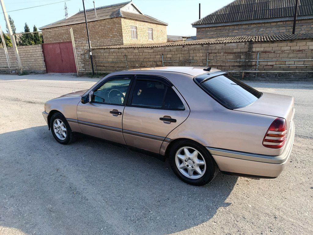 Mercedes C 200, 2.0 L, 1993 il, 22 222 km — Avtomobillər, Şirvan (4)