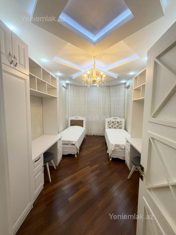 Kirayə 4 otaqlı Bina evi menzil (Yeni tikili), 200 m², Xətai rayonu — Mənzil, Bakı (9)