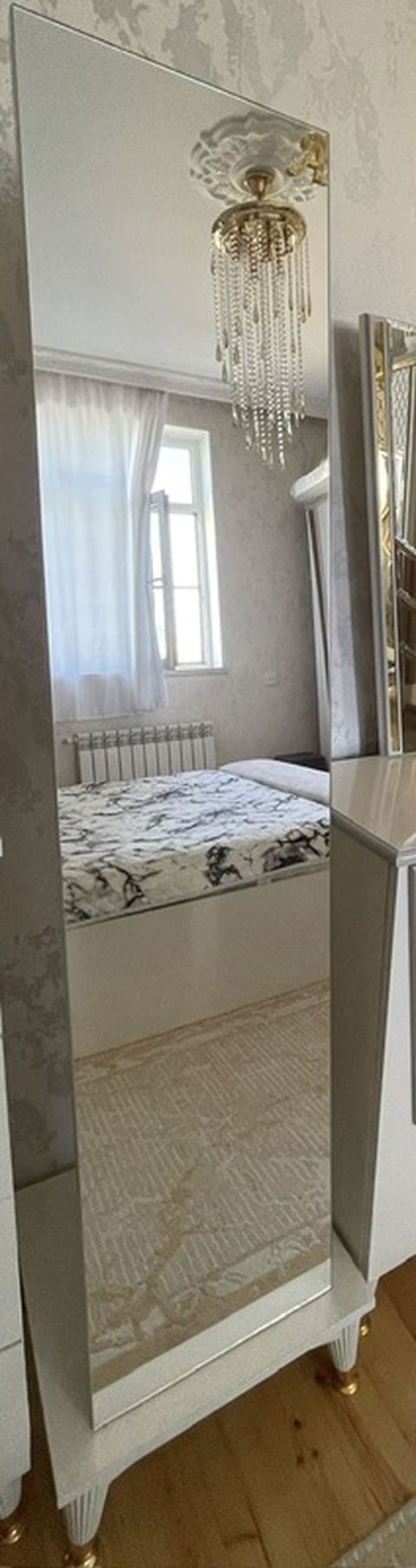 Güzgü Döşəmə üstü, Düzbucaqlı, Çərçivə ilə — Digah