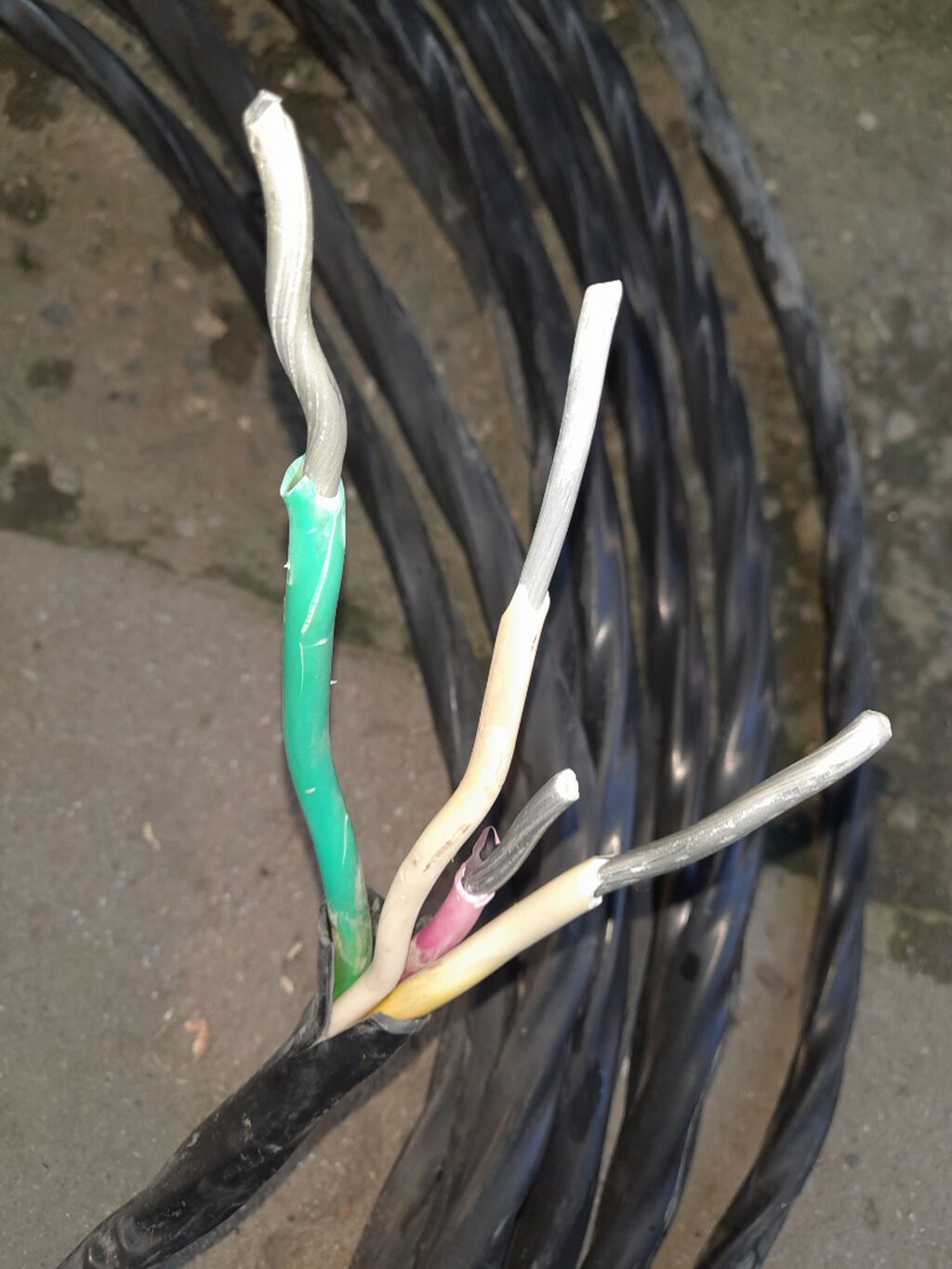 İşlənmiş, Kabel, Alüminium, Pulsuz çatdırılma — Kabel və naqillər, Bakı (3)