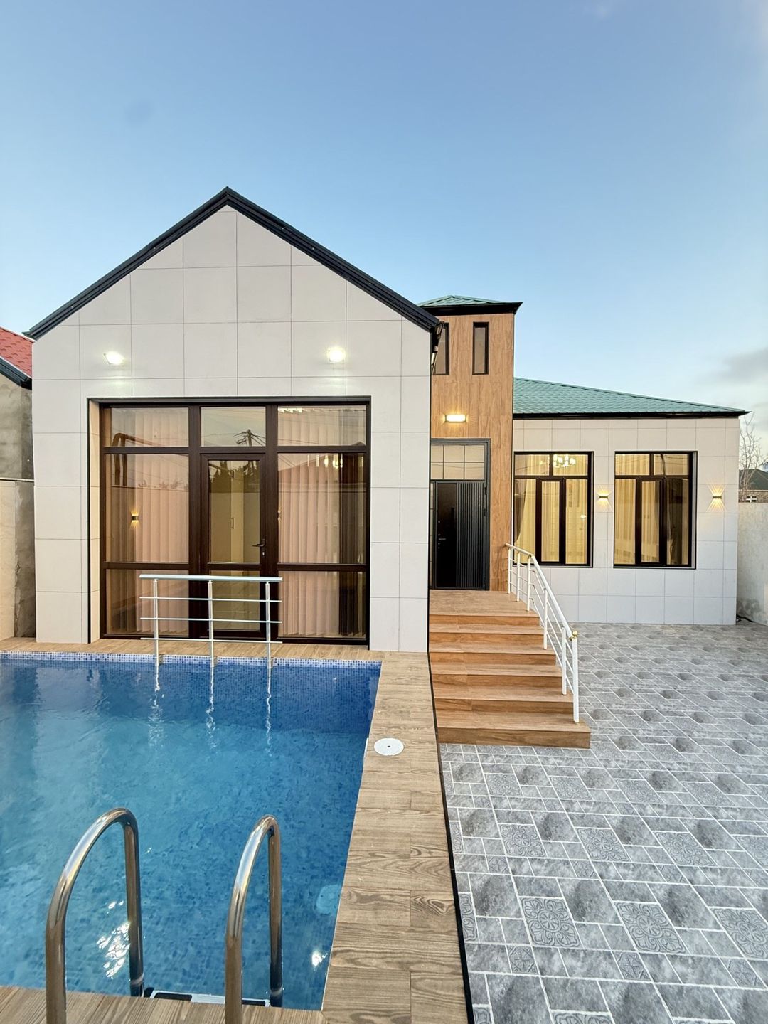 Satılır 4 otaqlı həyət evi/bağ evi 155 m² — Ev, villa, Bakı (4)