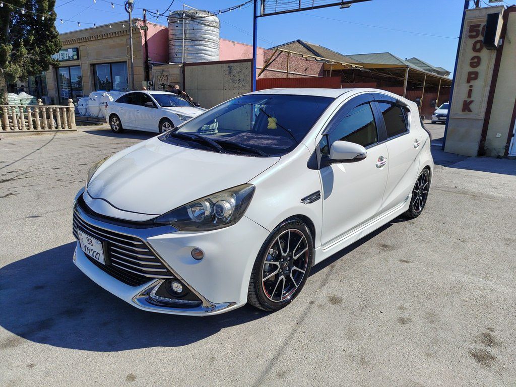 Toyota Aqua, 1.5 L, 0.9 kWh, 2016 il, 155 767 km — Avtomobillər, Bakı (4)