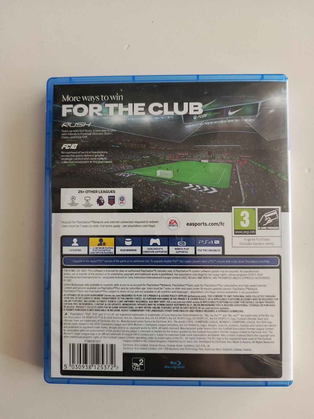 Məhsul: EA Sports FC 25 – PS4 (Blu‑ray disk, qablaşdırma ilə) — Konsol oyunları, Bakı (2)