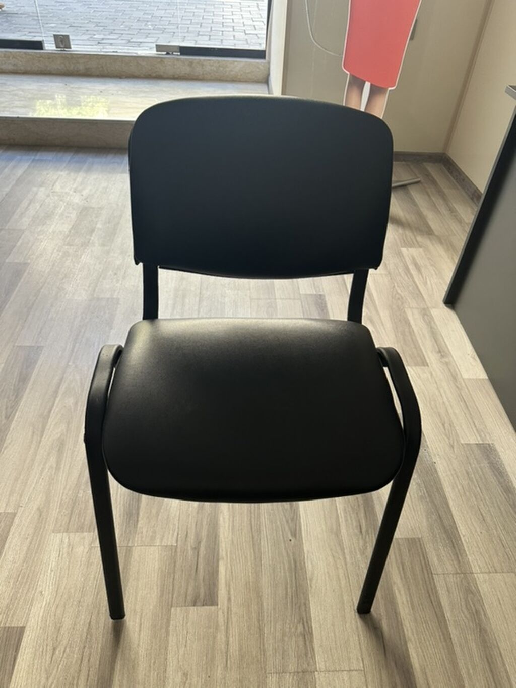 Ofis kresloları dəsti 1) Fırlanan iş kreslosu - Rəng: qara - Oturacaq — Ofis mebeli, Bakı (3)