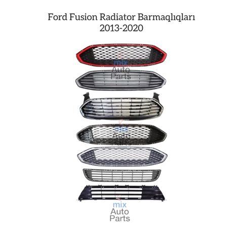 "Ford Fusion 19-20" radiator barmaqlığı — Bakı