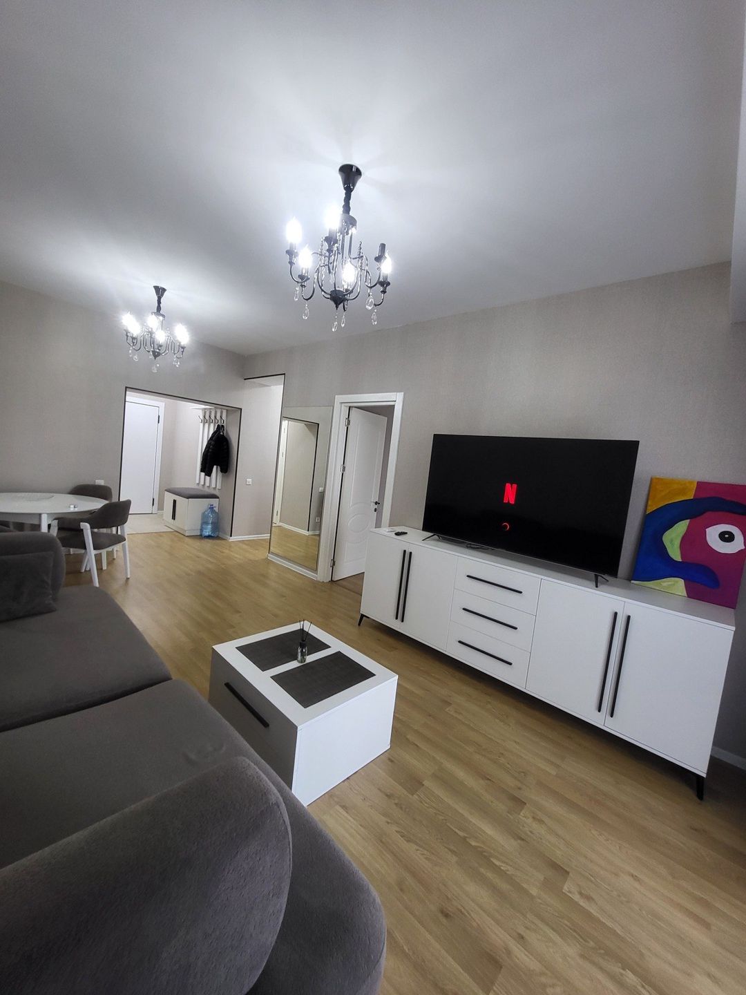 İcarəyə verilir 2 otaqlı yeni tikili 55 m² — Mənzil, Bakı (3)