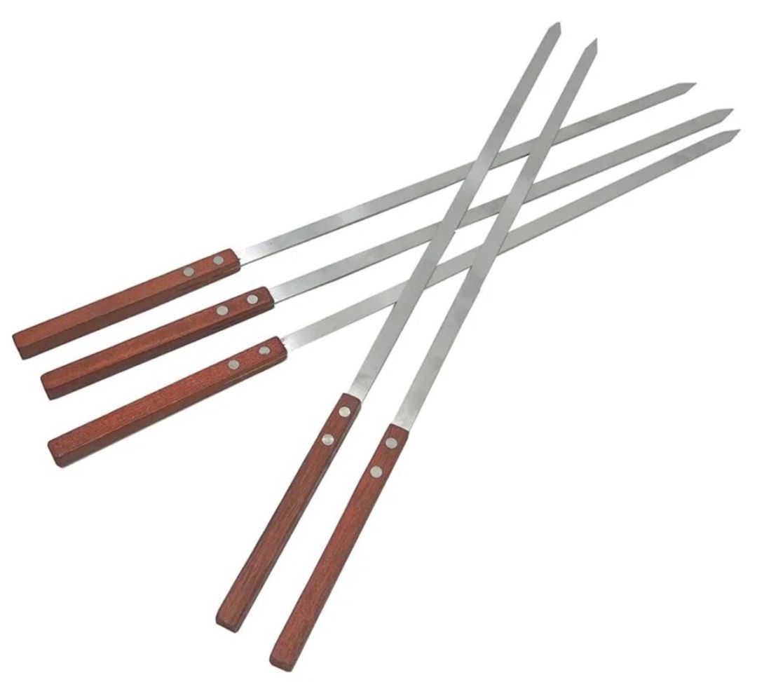 Şiş dəsti, paslanmayan metal, 70 sm, 5 əd — Mallar, Bakı